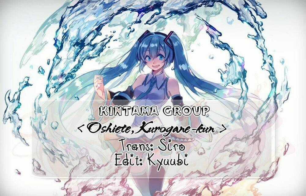 Oshiete, Kurogane-Kun Chapter 1 trang 0