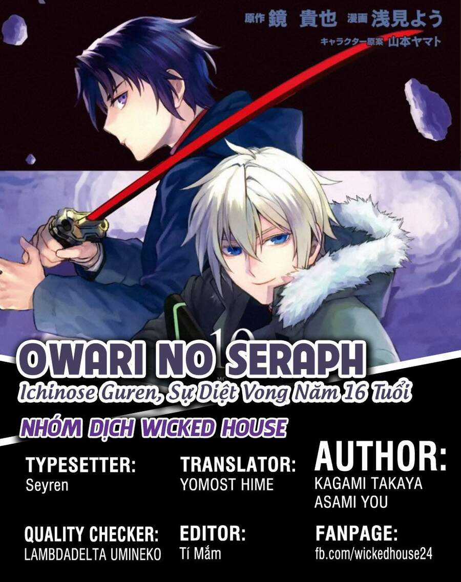 Owari No Seraph: Ichinose Guren Chapter 14 trang 0