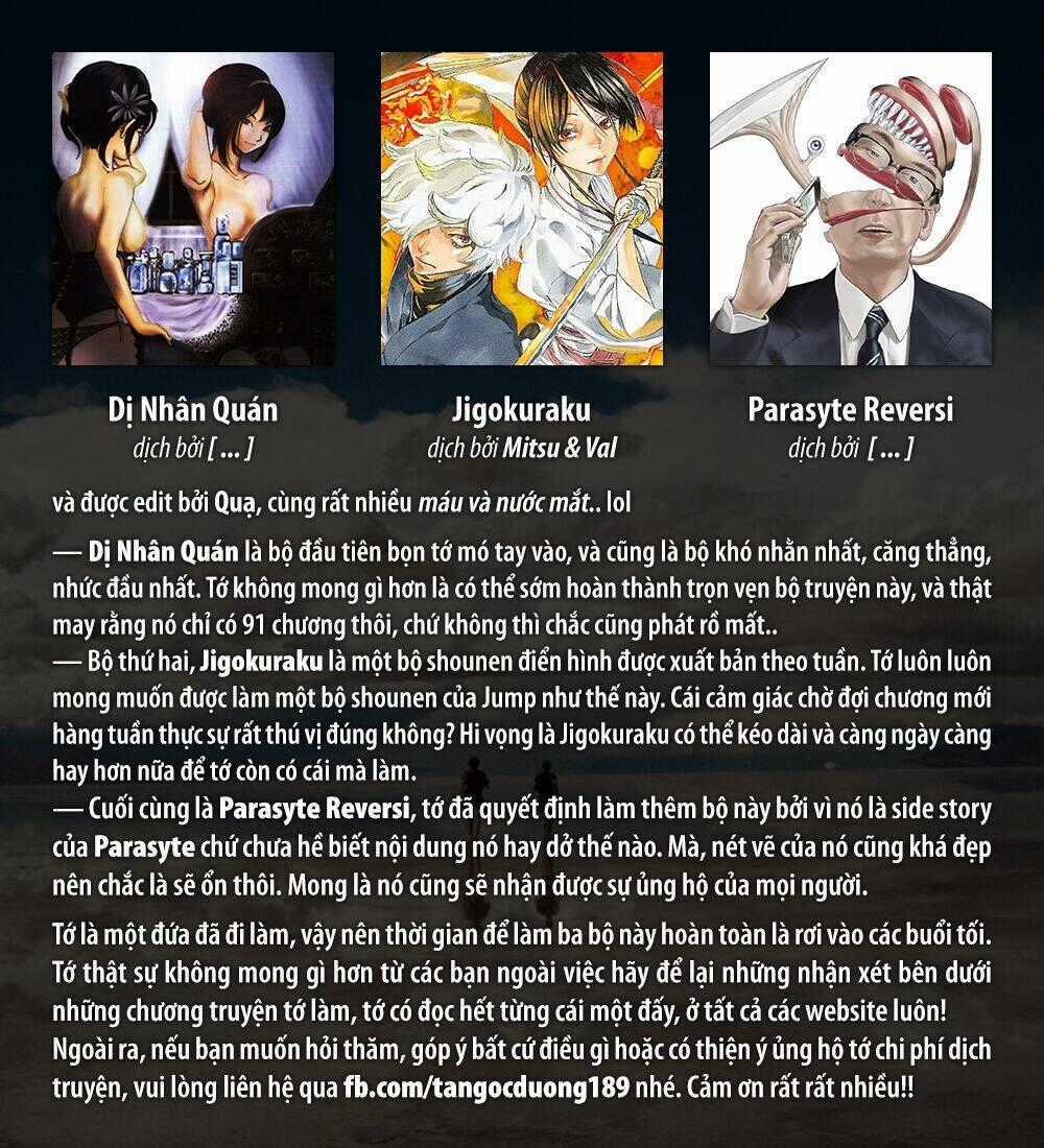 Parasyte Reversi Chapter 10 trang 0