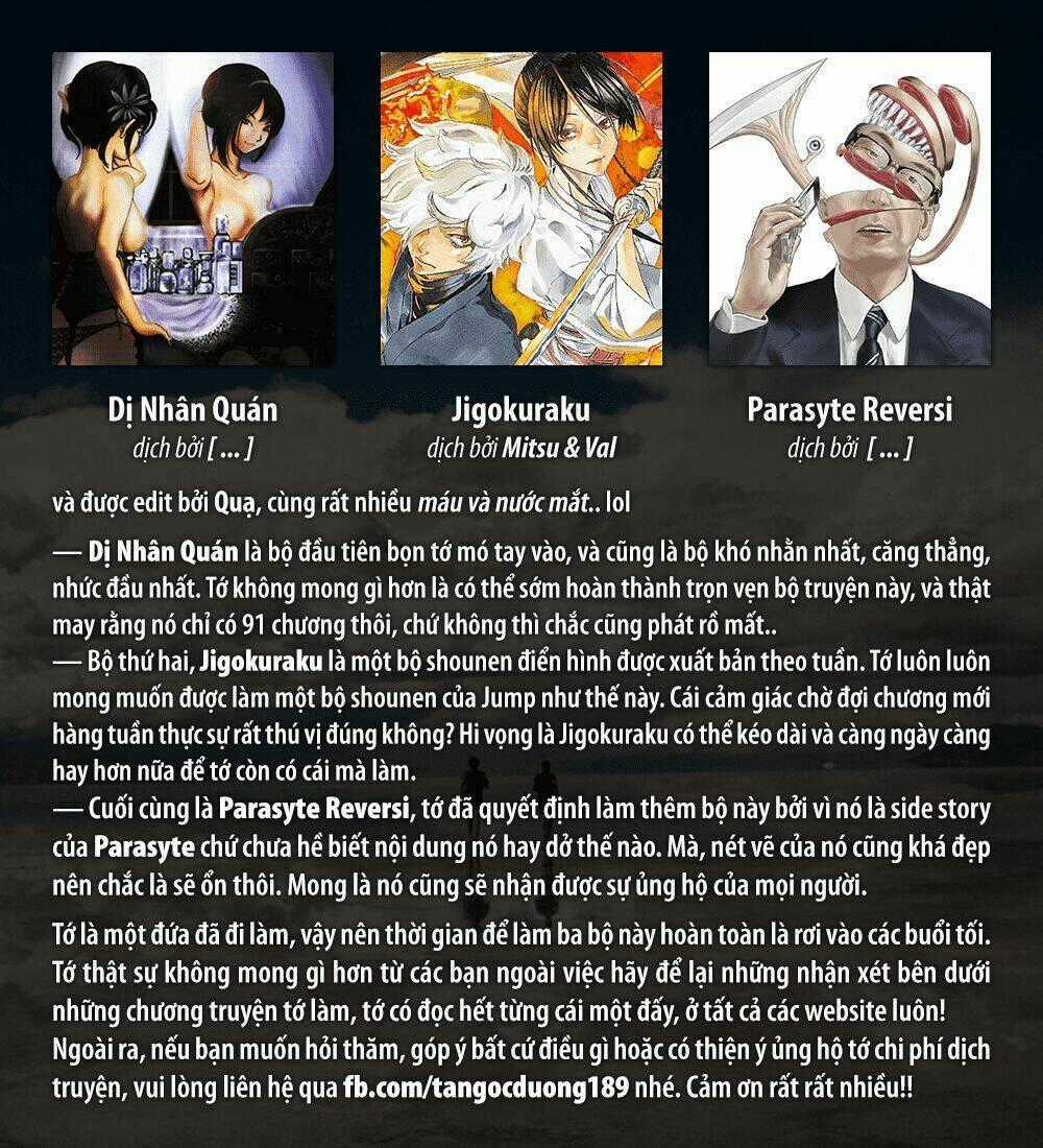 Parasyte Reversi Chapter 11 trang 0