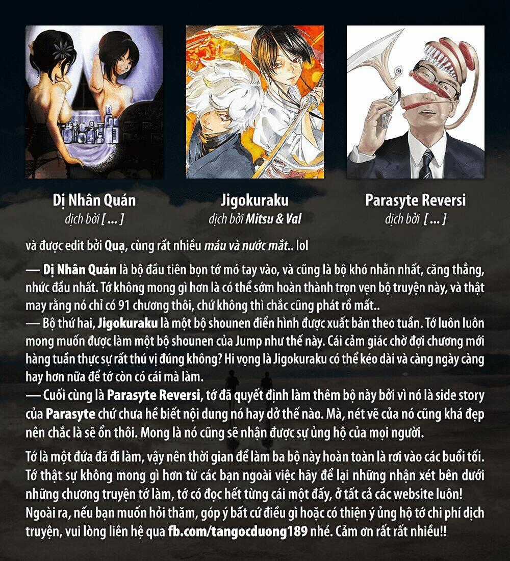 Parasyte Reversi Chapter 4 trang 0