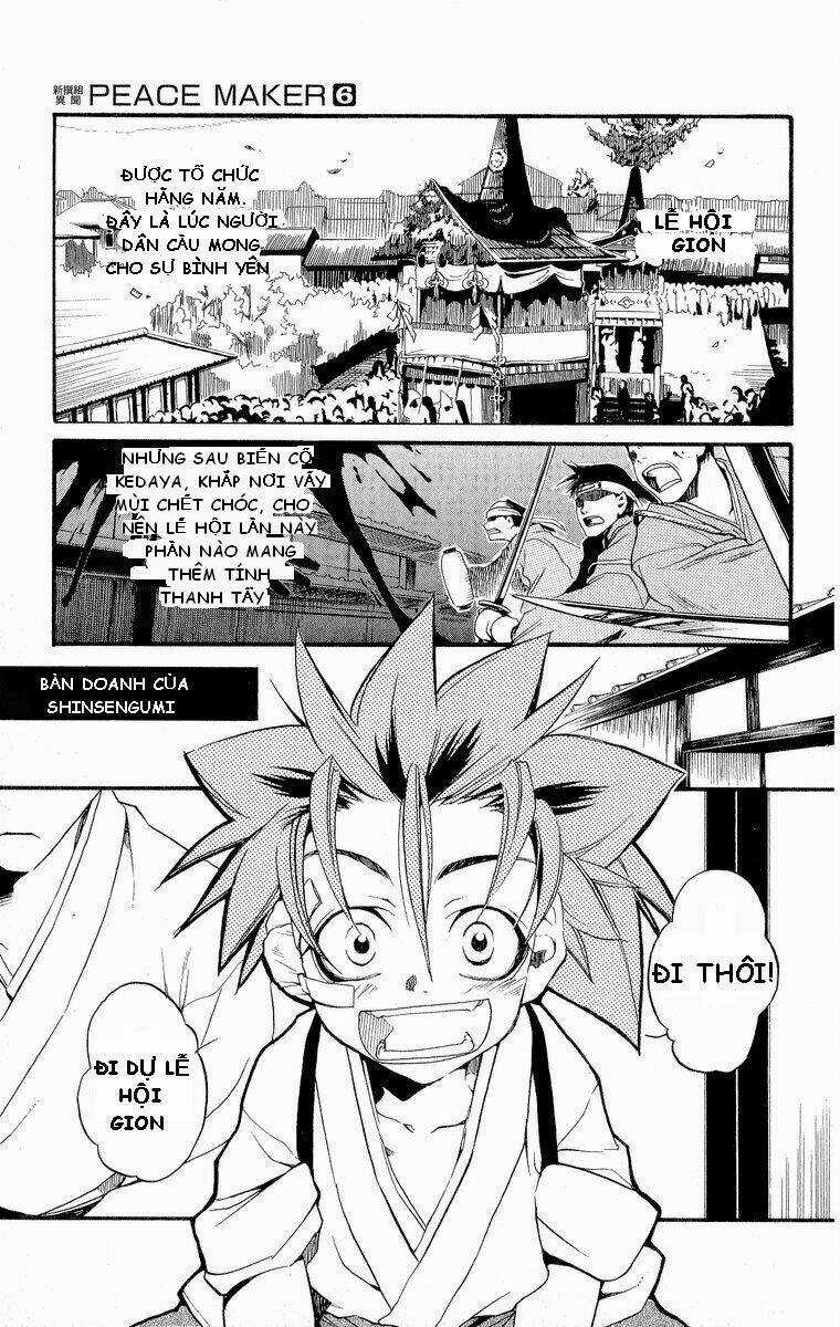 Peace Maker Kurogane Chapter 29 trang 0