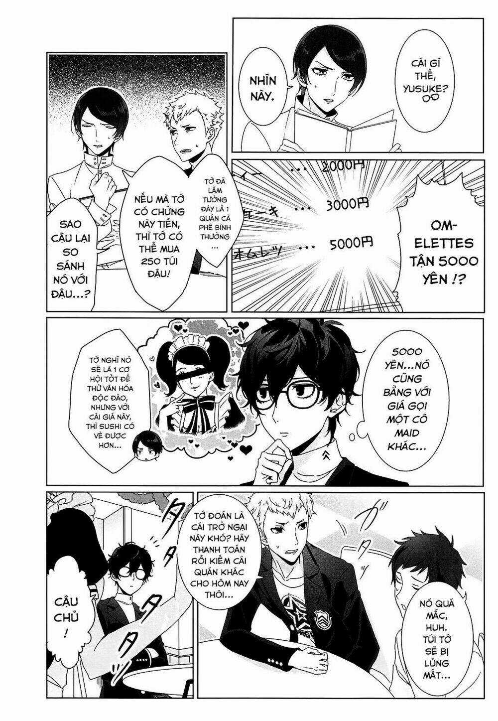 Persona 5 Anthology Chapter 3 trang 1