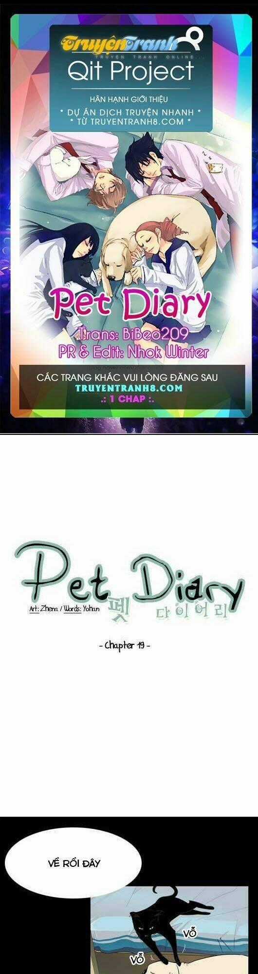 Pet Diary Chapter 19 trang 0