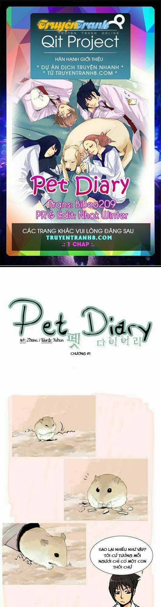 Pet Diary Chapter 21 trang 0