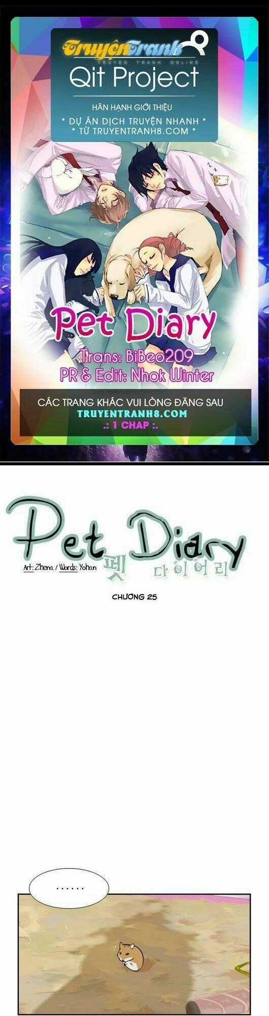 Pet Diary Chapter 25 trang 0