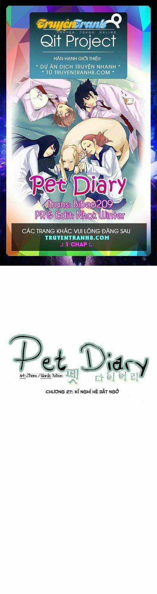 Pet Diary Chapter 27 trang 0