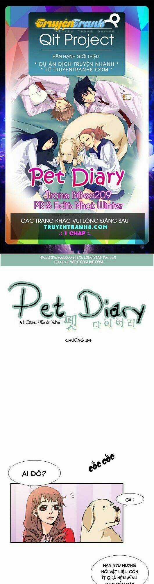 Pet Diary Chapter 34 trang 0