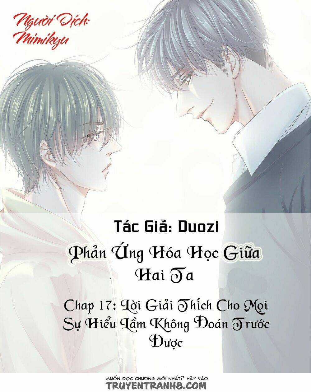 Phản Ứng Hóa Học Giữa Hai Ta Chapter 17 trang 1