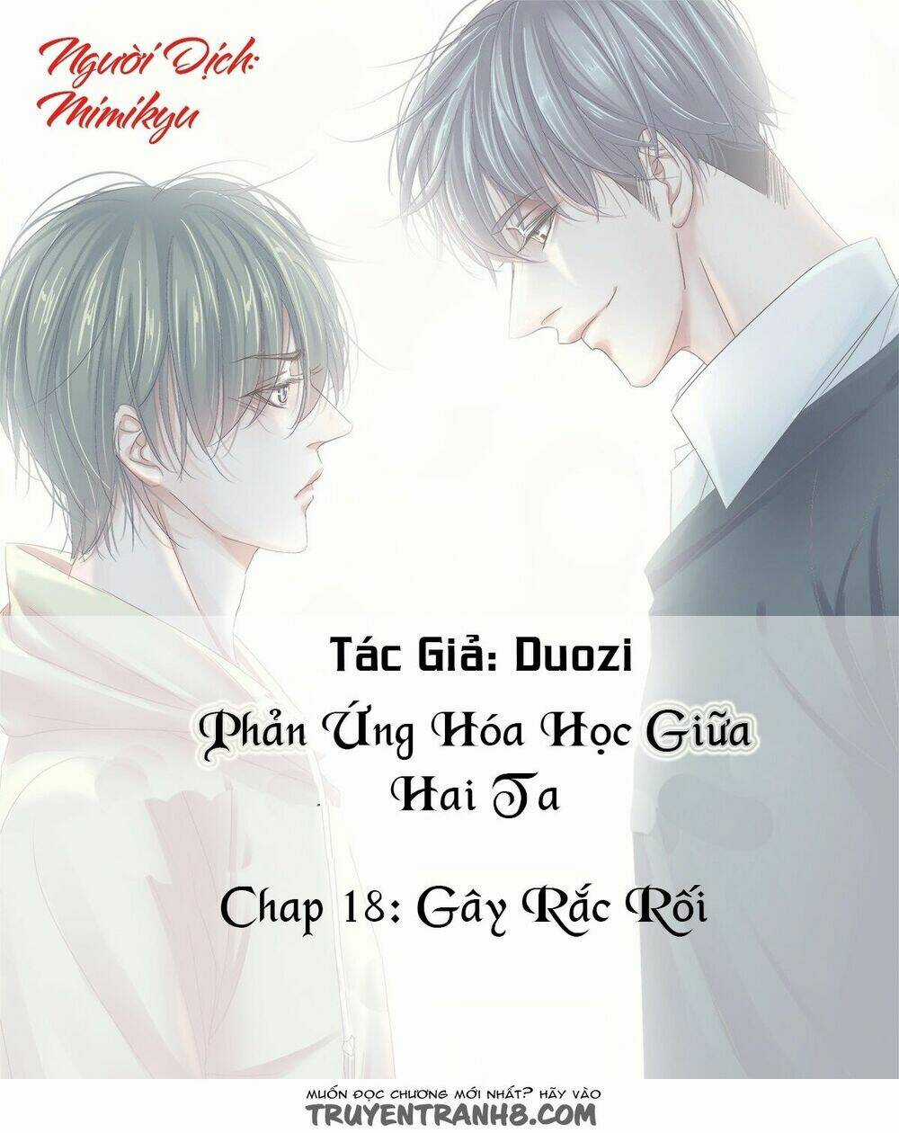 Phản Ứng Hóa Học Giữa Hai Ta Chapter 18 trang 1