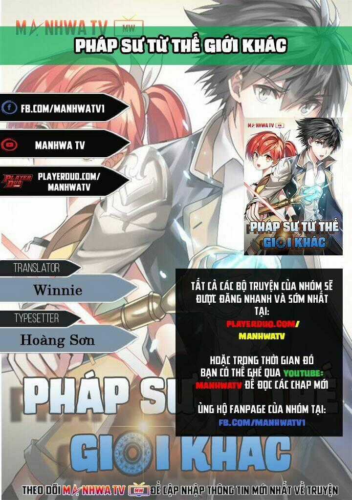 Pháp Sư Từ Thế Giới Khác Chapter 0 trang 1