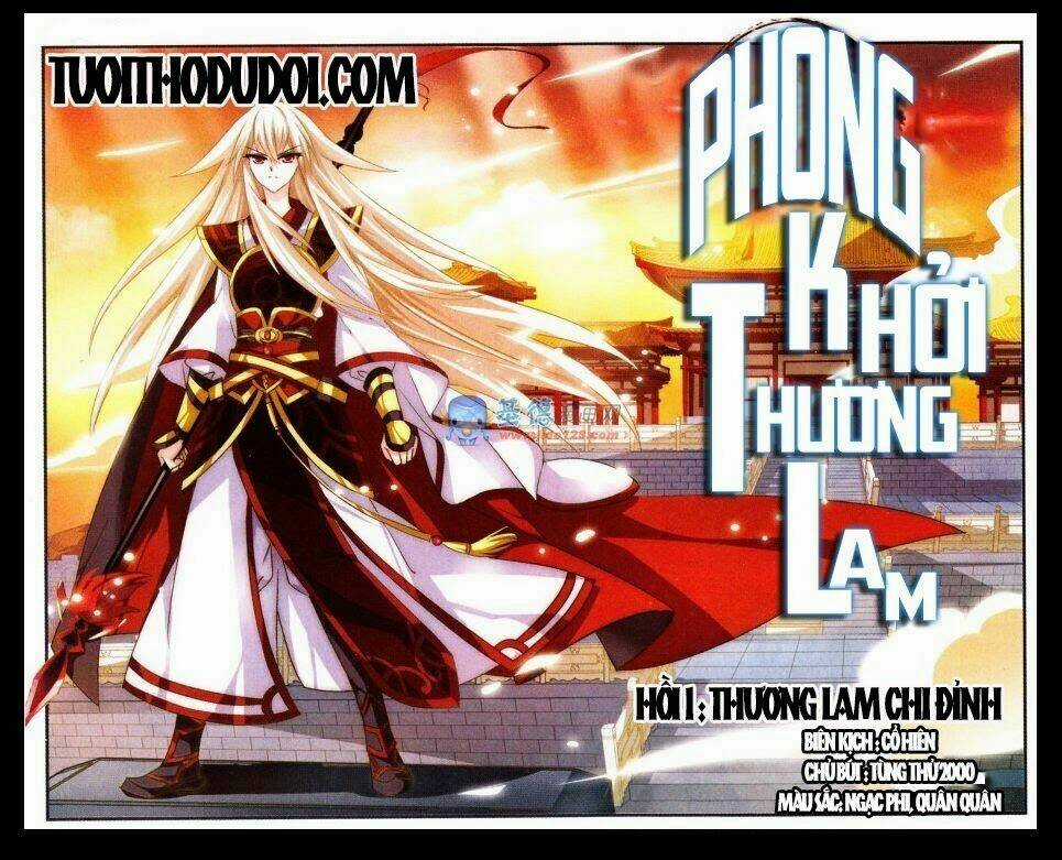 Phong Khởi Thương Lam Chapter 1 trang 1