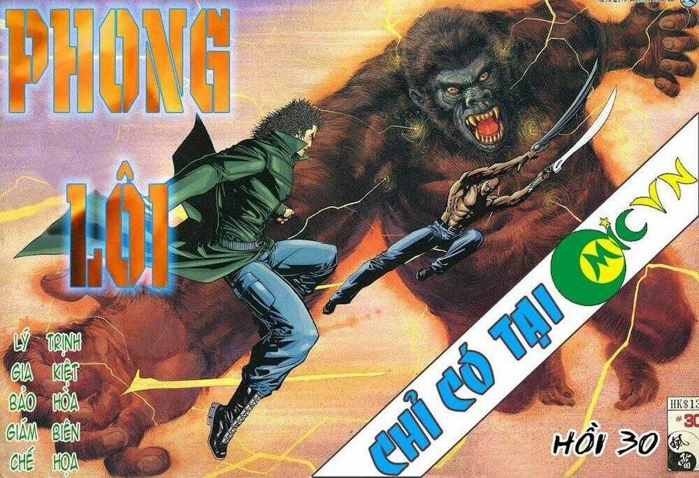 Phong Lôi Chapter 30 trang 0