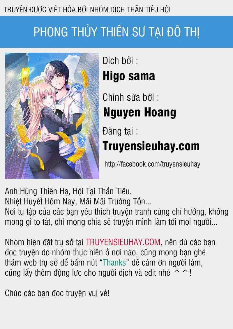 Phong Thủy Thiên Sư Chapter 1 trang 0