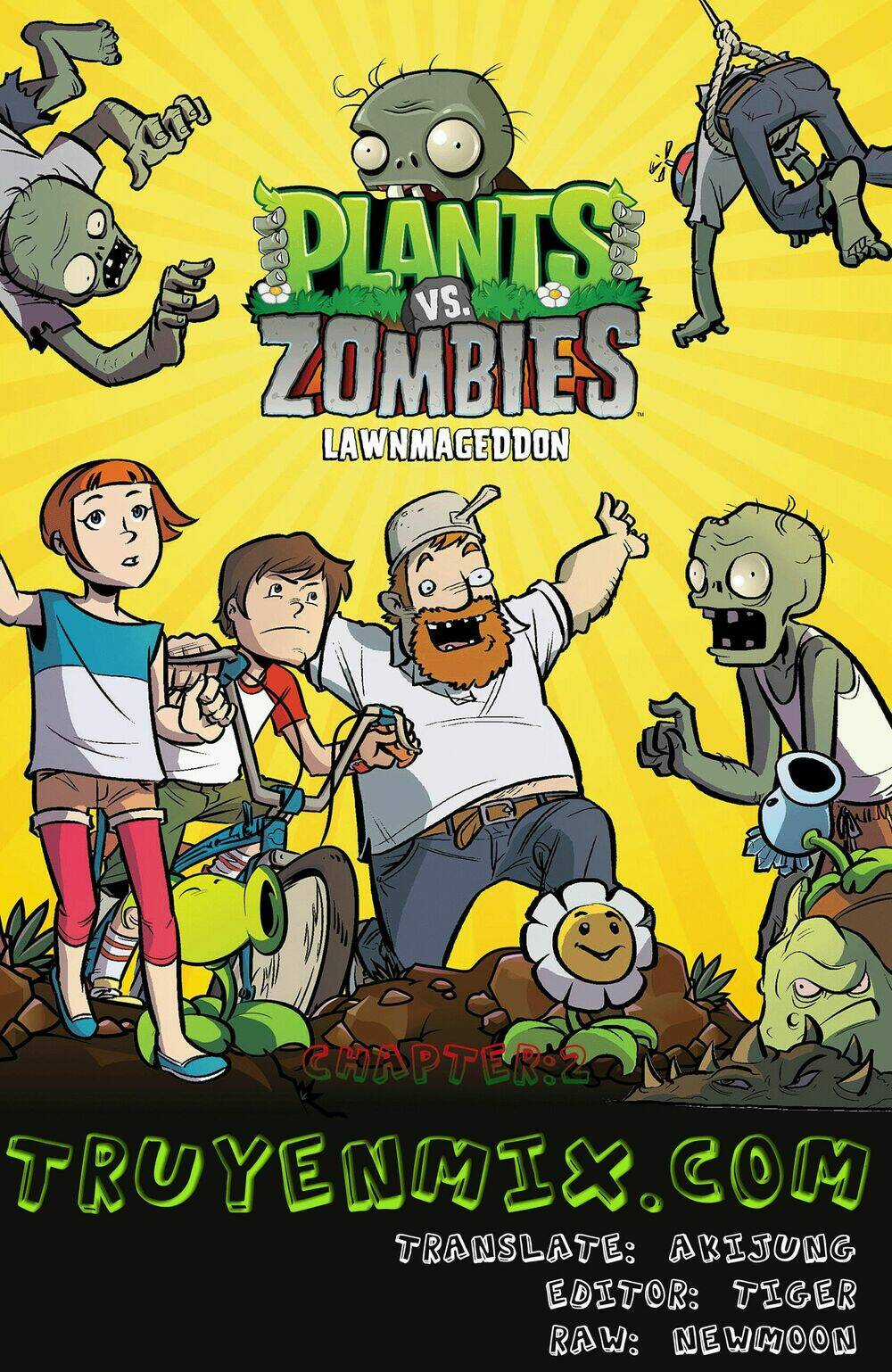 Plants Vs Zombies - Lawnmageddon Chapter 2 trang 0