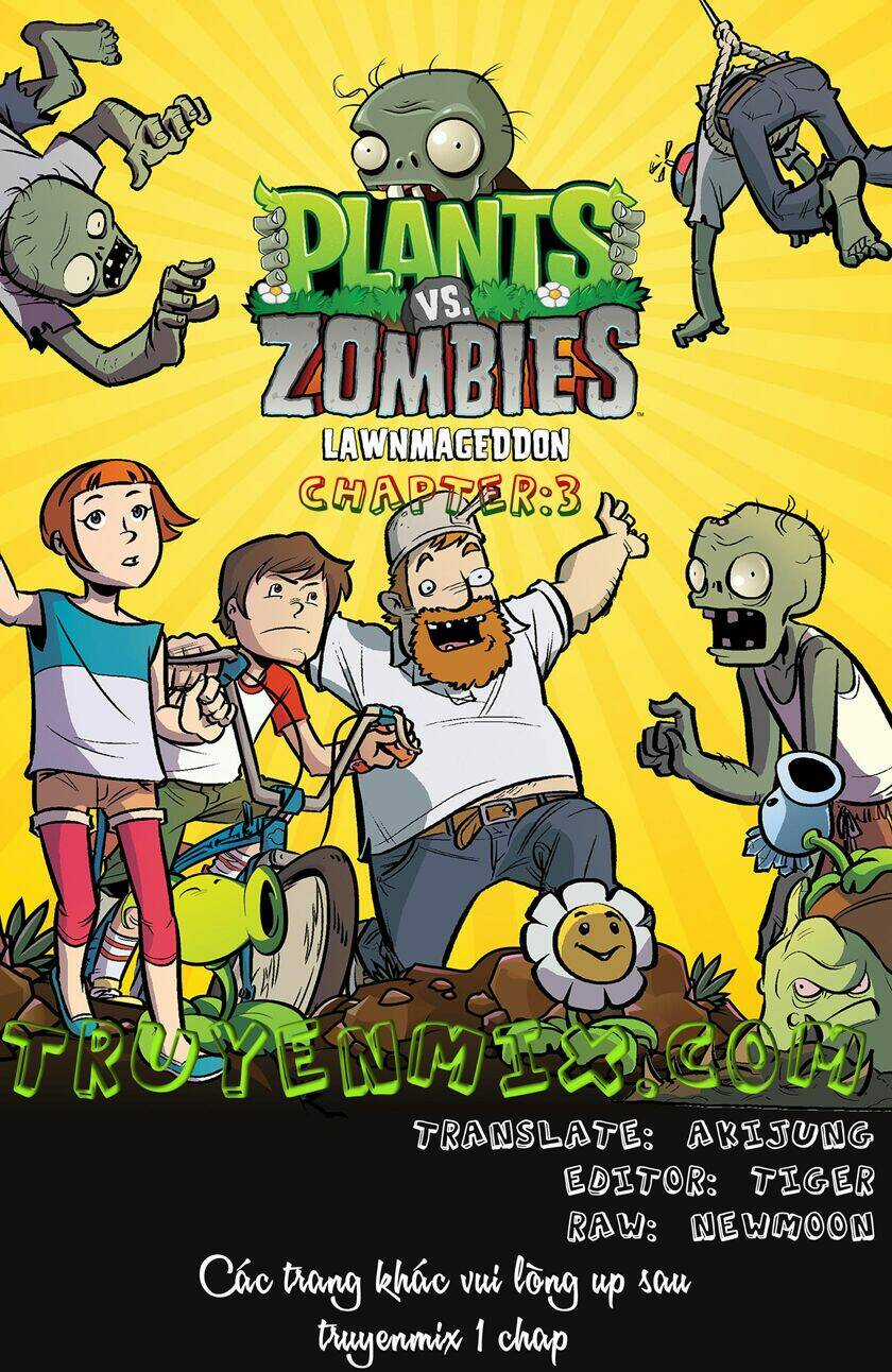 Plants Vs Zombies - Lawnmageddon Chapter 3 trang 0