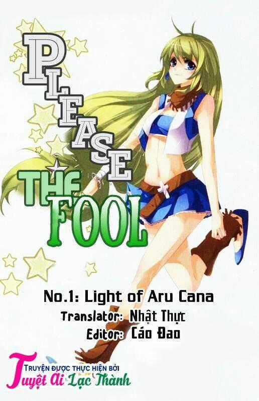 Please, The Fool Chapter 1 trang 1