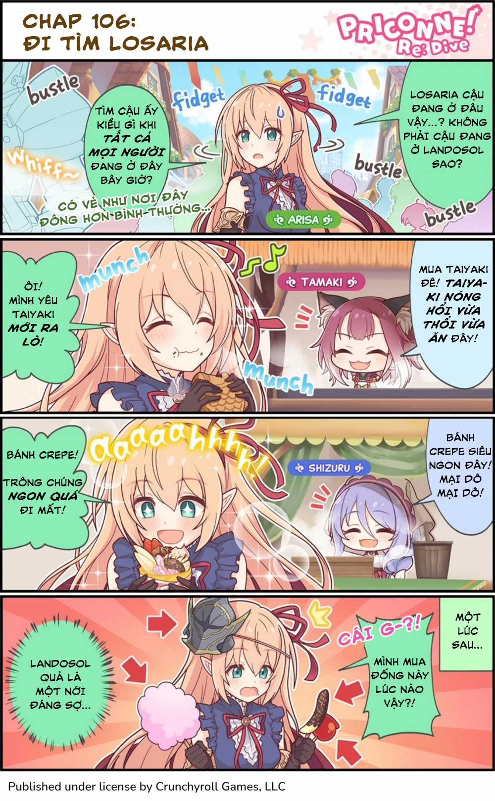 princess conect 4koma Chapter 110 trang 1