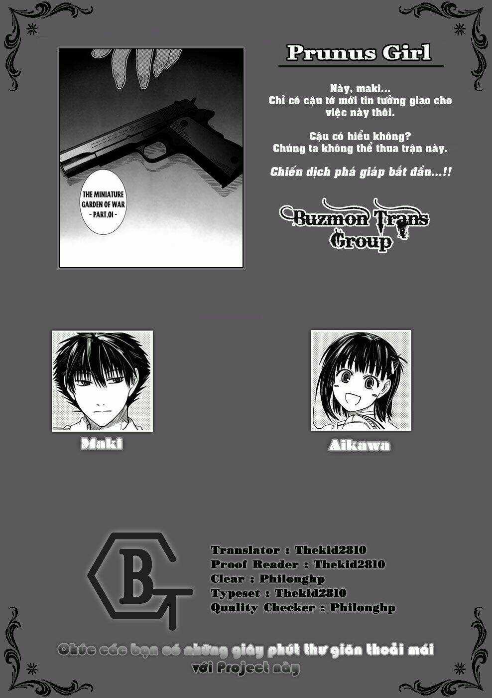 Prunus Girl Chapter 12 trang 0