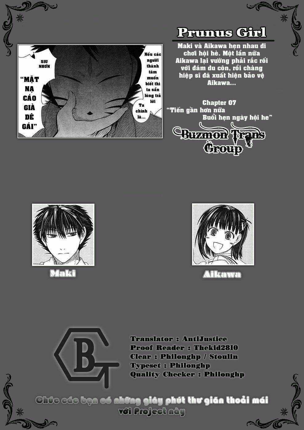 Prunus Girl Chapter 7 trang 0