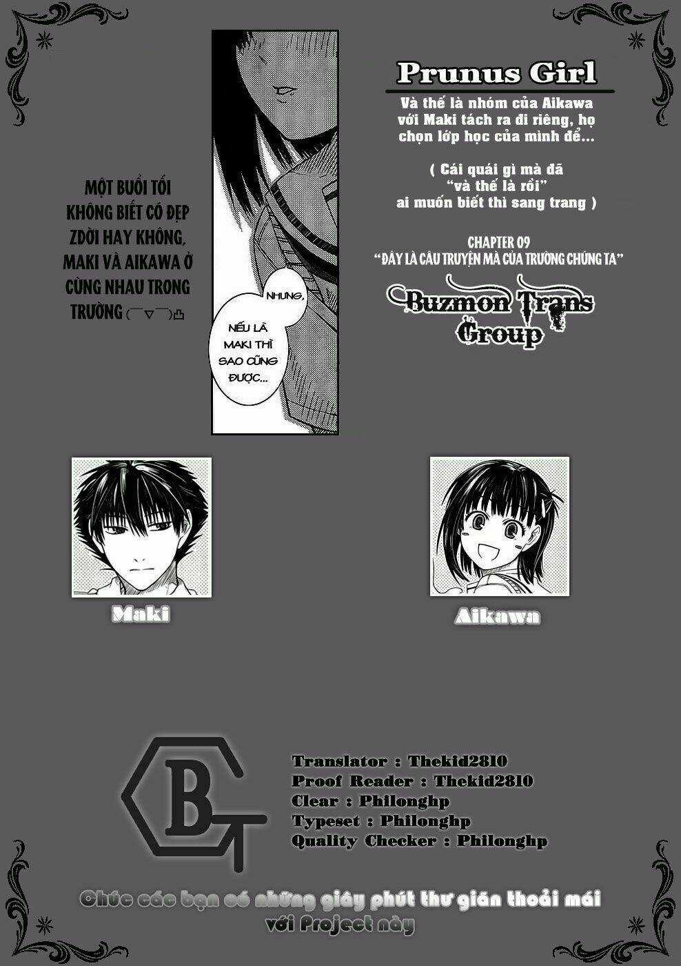 Prunus Girl Chapter 9 trang 0