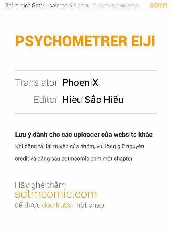 Psychometrer Eiji Chapter 60 trang 0