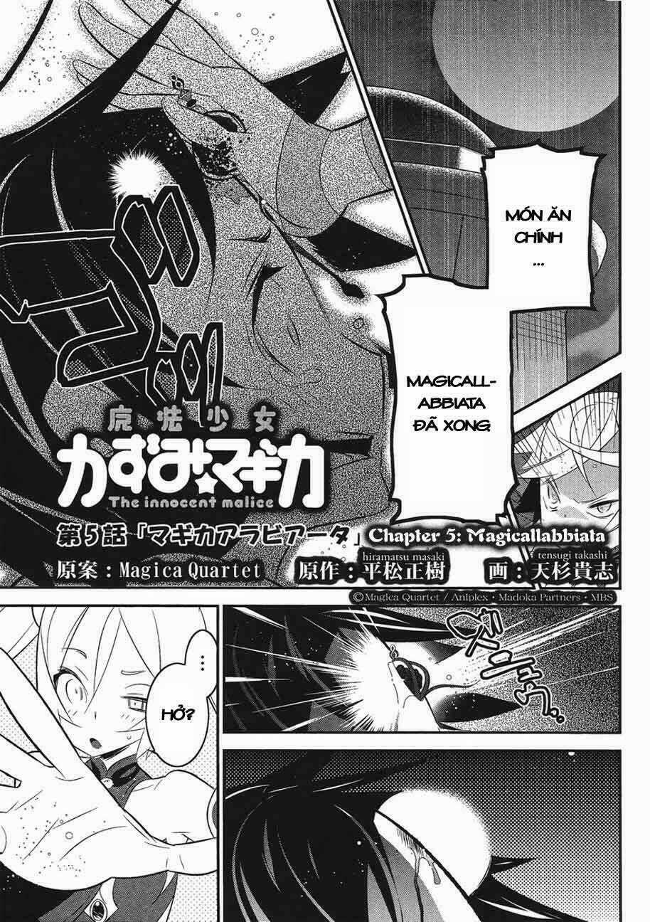 Puella Magi Kazumi Magica Chapter 5 trang 1