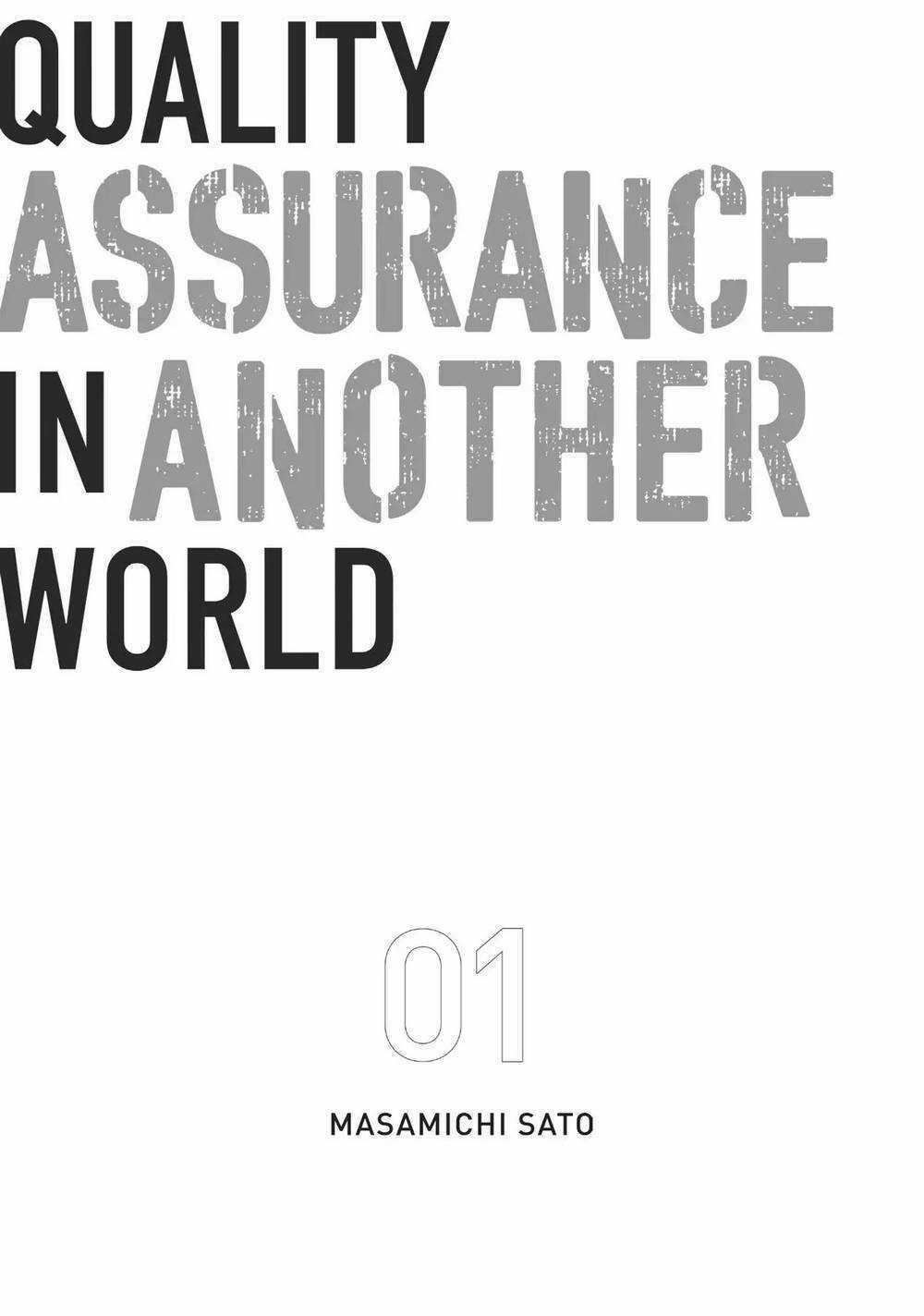 Quality Assurance In Another World Chapter 1.1 trang 1