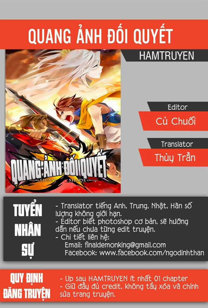 Quang Ảnh Đối Quyết Chapter 1 trang 0