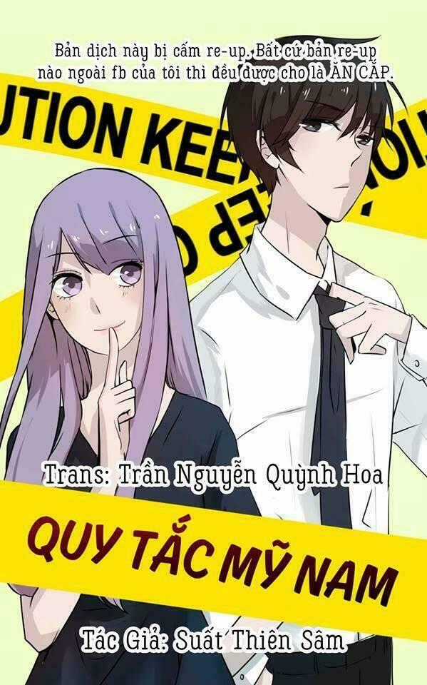 Quy Tắc Của Mỹ Nam Chapter 3 trang 0