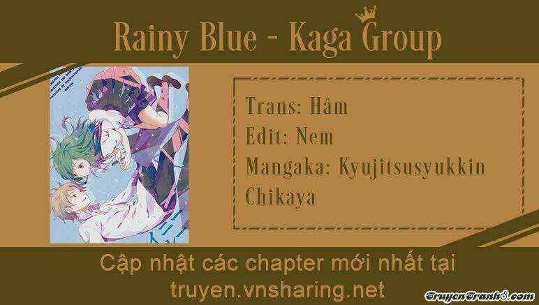 Rainy Blue Chapter 1 trang 0