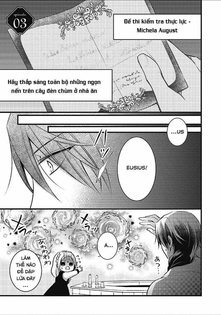 Rakumei Majo To Toki Wo Kakeru Danna-Sama No Shinanai Konyaku Shi Chapter 3 trang 0