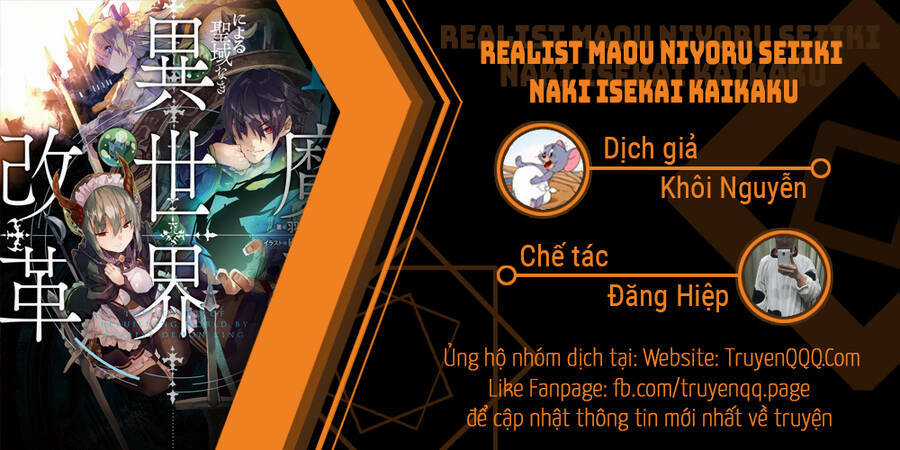 Realist Maou Niyoru Seiiki Naki Isekai Kaikaku Chapter 30 trang 0