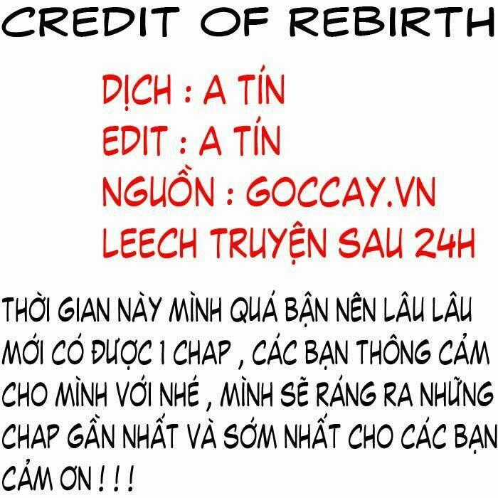 Rebirth - Tái Sinh Chapter 8 trang 0