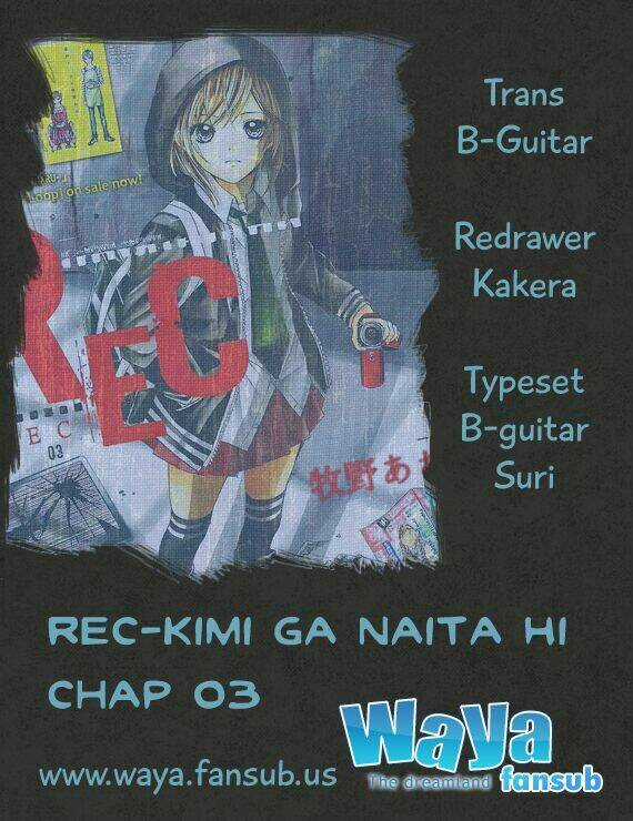 Rec-Kimi Ga Naita Hi Chapter 3 trang 0