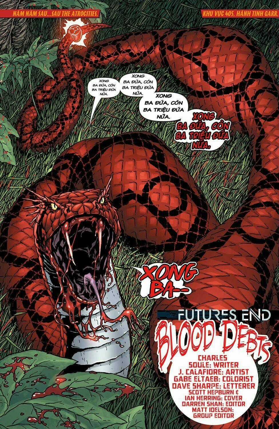 Red Lanterns Chapter 1 trang 0