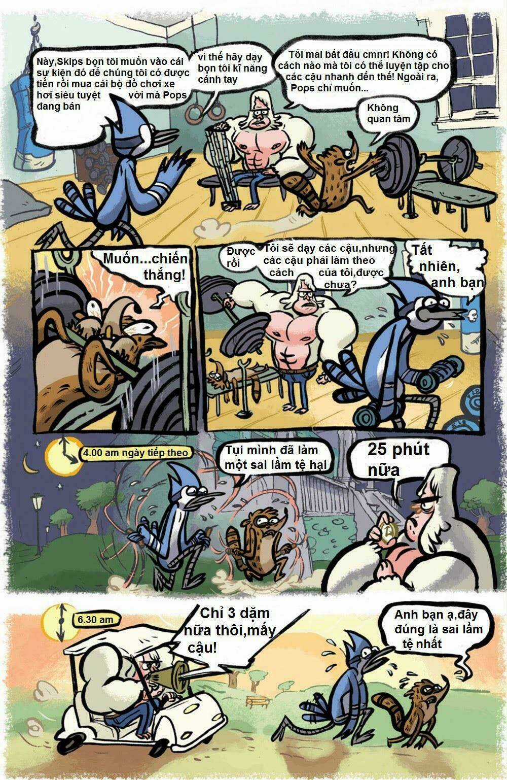 Regular Show Chapter 3.2 trang 1