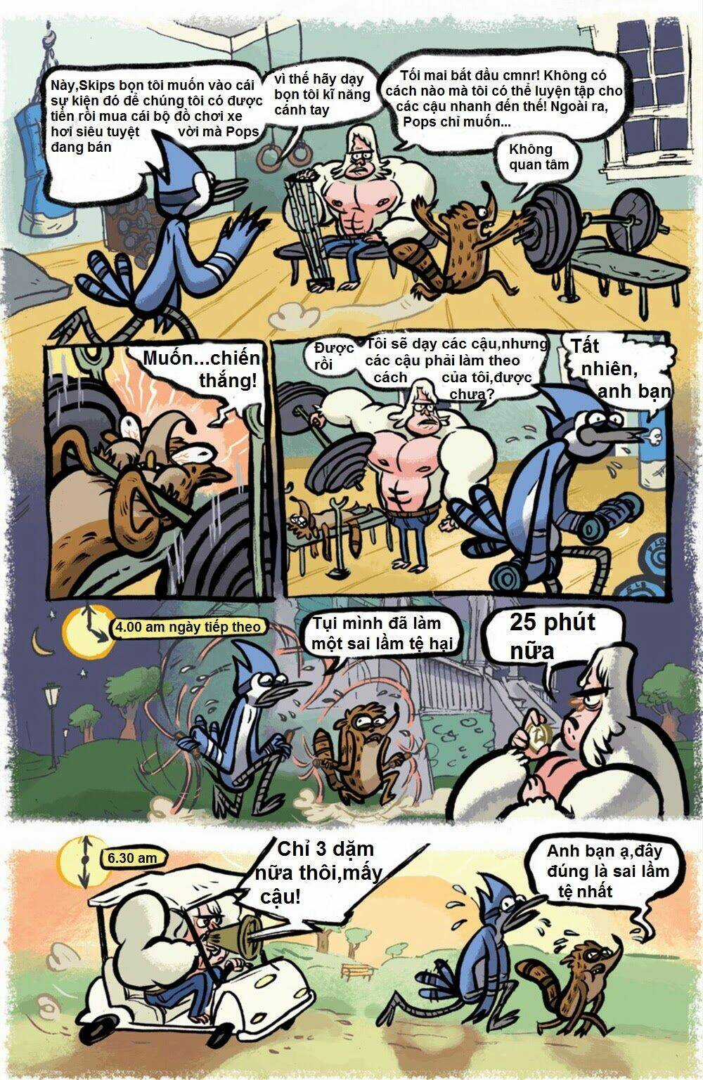 Regular Show Chapter 3.5 trang 1