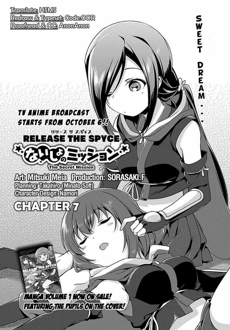 Release The Spyce - Secret Mission Chapter 7 trang 1