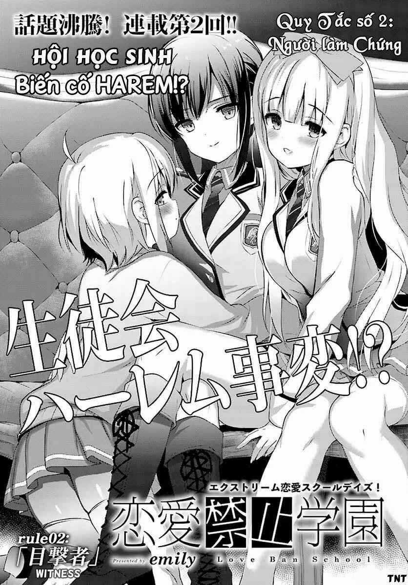 Renai Kinshi Gakuen Chapter 2 trang 1