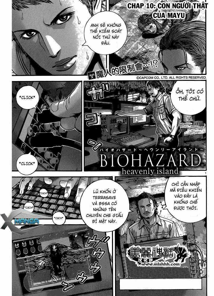 Resident Evil Biohazard Heavenly Island Chapter 10 trang 0