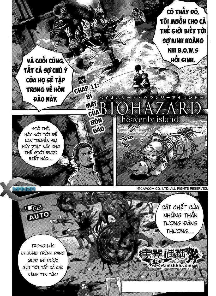 Resident Evil Biohazard Heavenly Island Chapter 11 trang 0