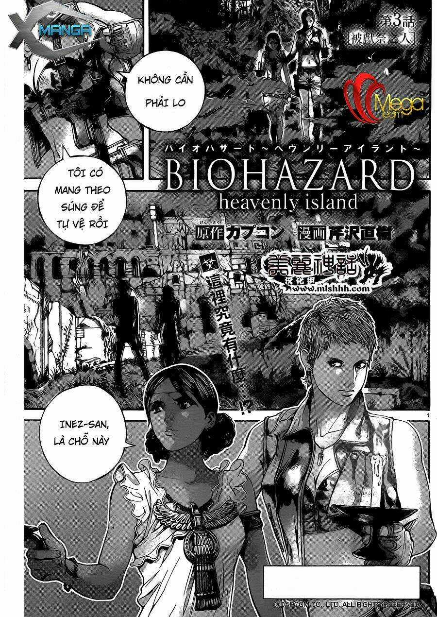 Resident Evil Biohazard Heavenly Island Chapter 3 trang 0