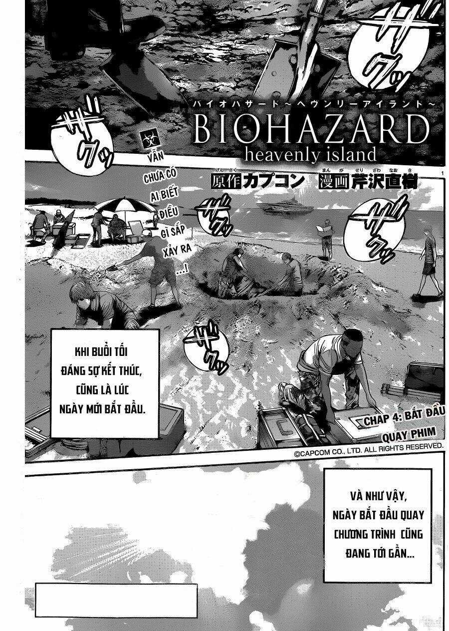 Resident Evil Biohazard Heavenly Island Chapter 4 trang 0