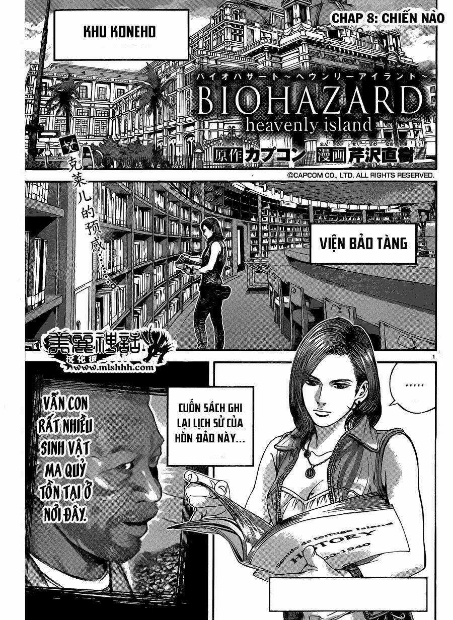 Resident Evil Biohazard Heavenly Island Chapter 8 trang 0