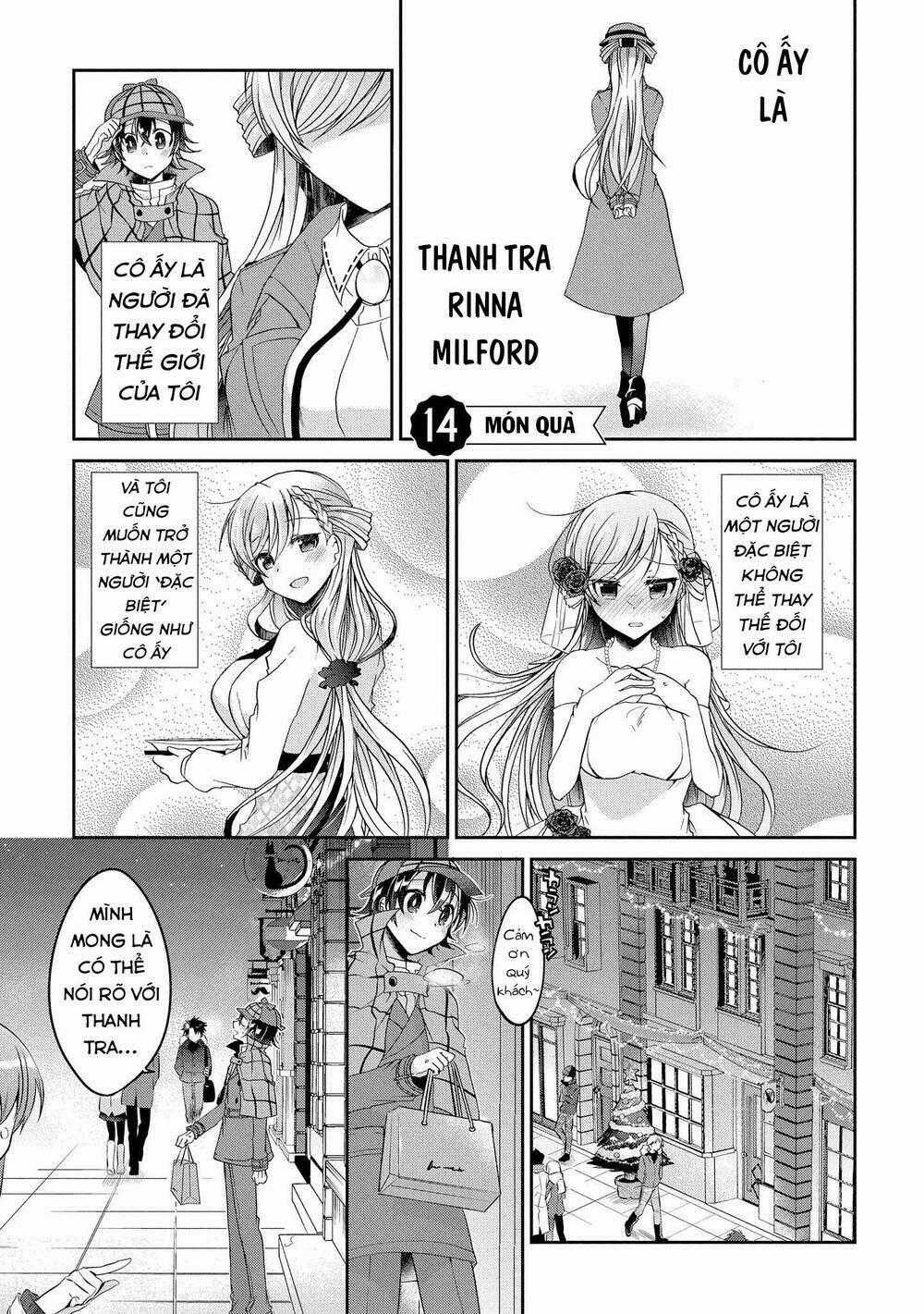 Rinna Keibu Wa Kokyuu Ga Dekinai Chapter 14 trang 0