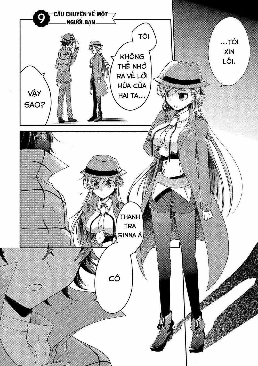 Rinna Keibu Wa Kokyuu Ga Dekinai Chapter 9 trang 0