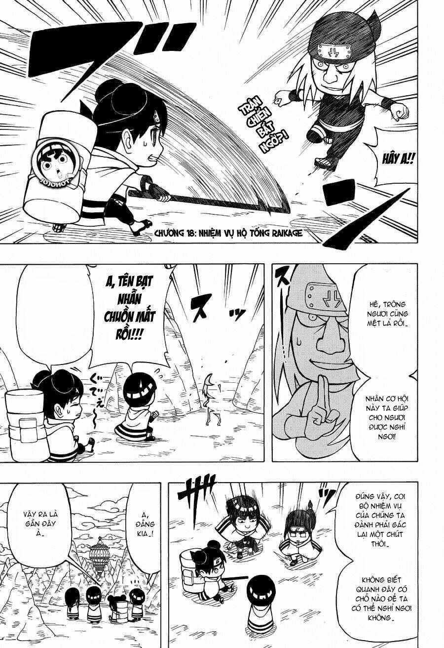 Rock Lee's Springtime Of Youth Chapter 18 trang 1