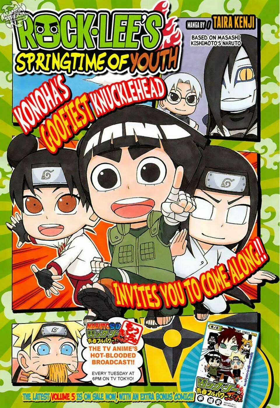 Rock Lee's Springtime Of Youth Chapter 31 trang 1