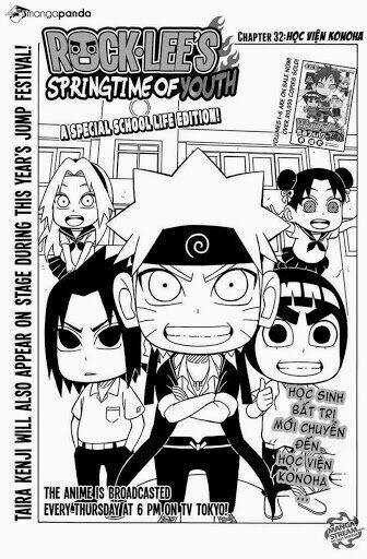 Rock Lee's Springtime Of Youth Chapter 32 trang 1